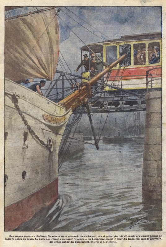 En märklig konfrontation i Dublin av Achille Beltrame