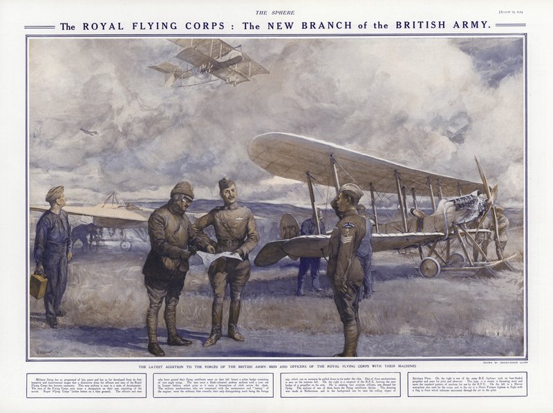 Royal Flying Corps: den nya grenen av den brittiska armén av Addison Thomas Millar