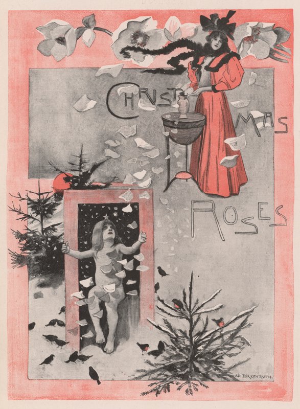 Julrosor av Adolphe Birkenruth