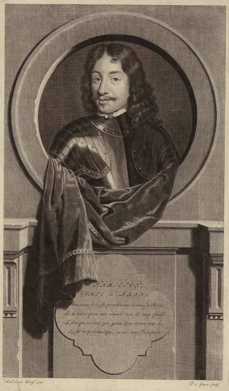Porträtt av James Hamilton, greve av Arran av Adriaan van der Werff
