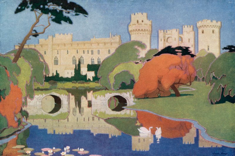 Warwick slott av Adrian Scott Stokes
