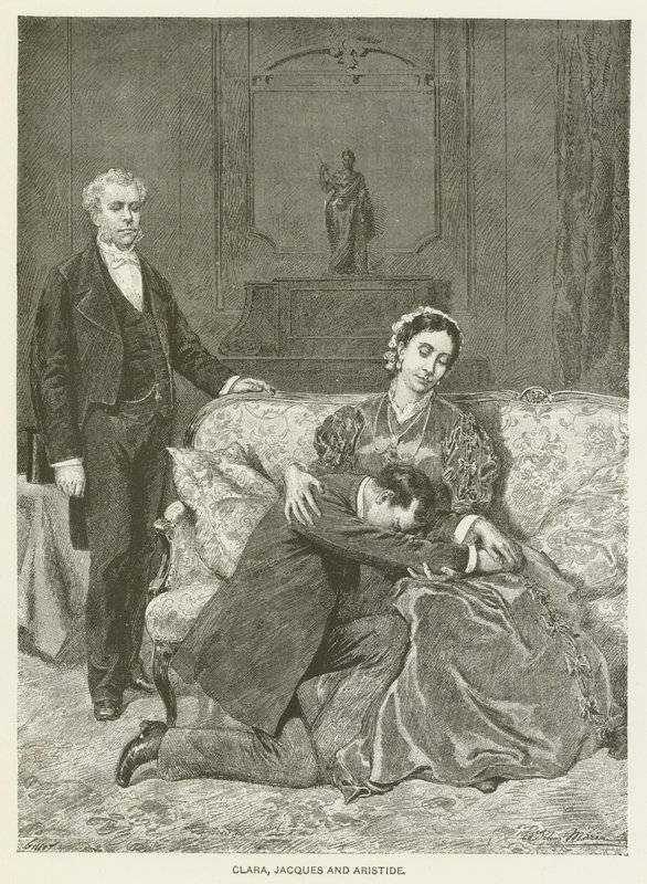 Clara, Jacques och Aristide av Adrien Emmanuel Marie