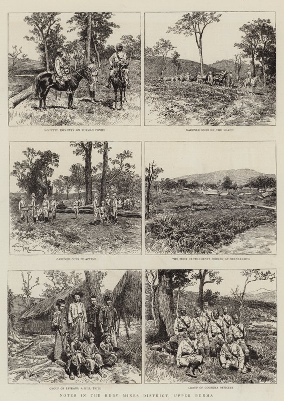 Anteckningar i Ruby Mines District, Upper Burma av Adrien Emmanuel Marie
