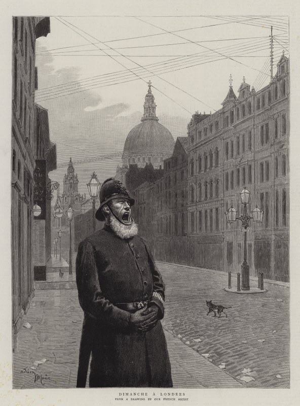 Söndag i London av Adrien Emmanuel Marie