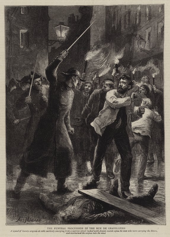 Ett brotts historia, ett ögonvittnes vittnesmål av Adrien Emmanuel Marie