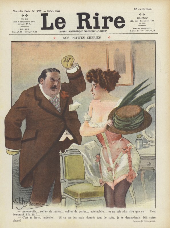 Illustration för Le Rire av Albert Guillaume