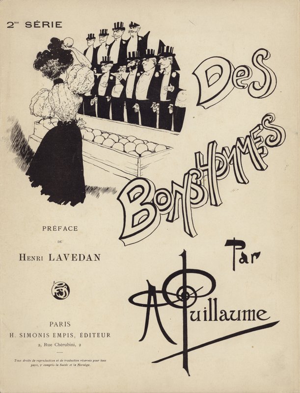 Titelsida av Albert Guillaume