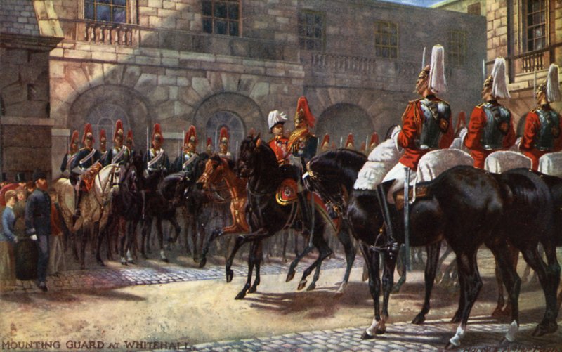 Uppsättning av vakten i Whitehall av Albert Henry and Payne Payne