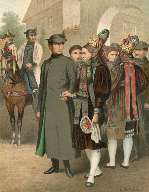Tysk kostym, Altenburg av Albert Kretschmer