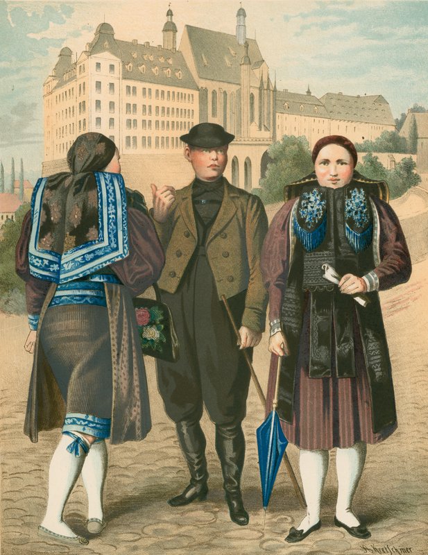 Tysk kostym, Altenburg av Albert Kretschmer
