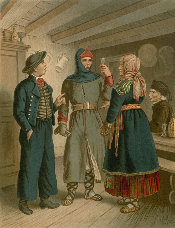 Tysk dräkt, Litauen av Albert Kretschmer