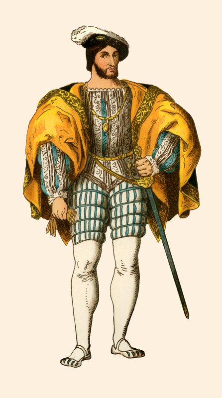 Kung Frans I av Frankrike, 1547 av Albert Kretschmer