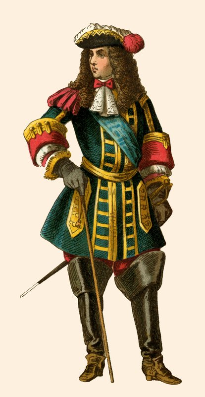 kung Ludvig XIV av Frankrike av Albert Kretschmer