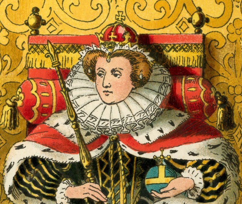 Drottning Elizabeth I av Albert Kretschmer