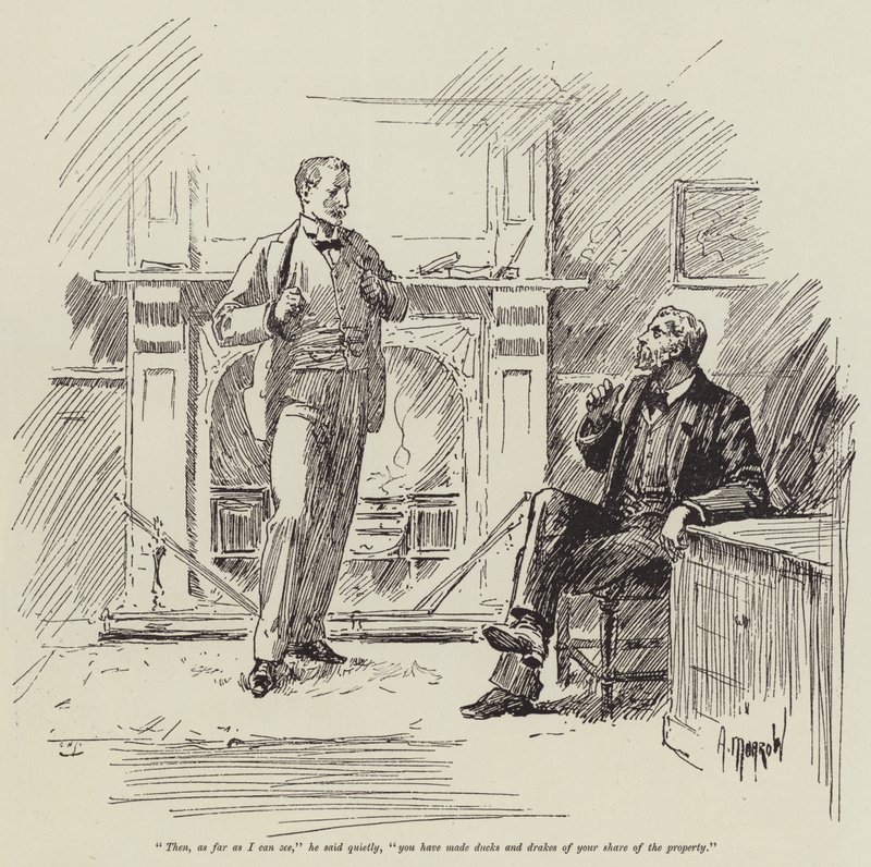 Deras farbror från Kalifornien, av Bret Harte av Albert Morrow
