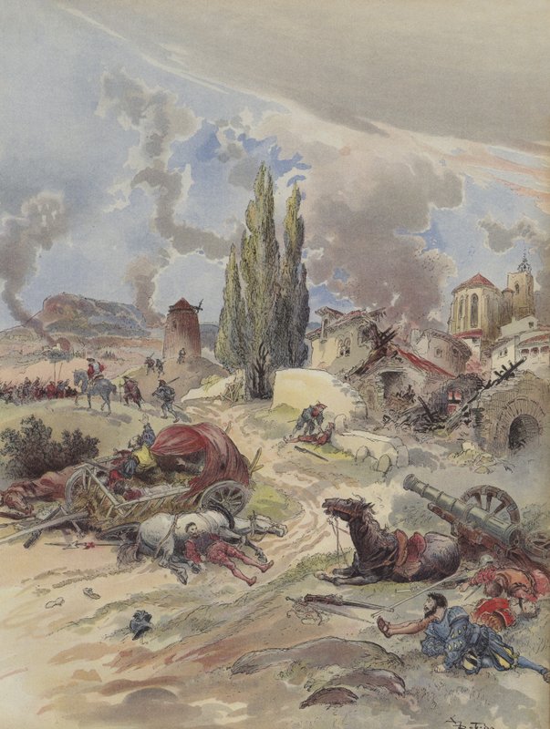 Förödelsen av Provence av Albert Robida