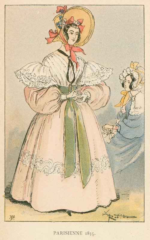 Pariser 1835 av Albert Robida