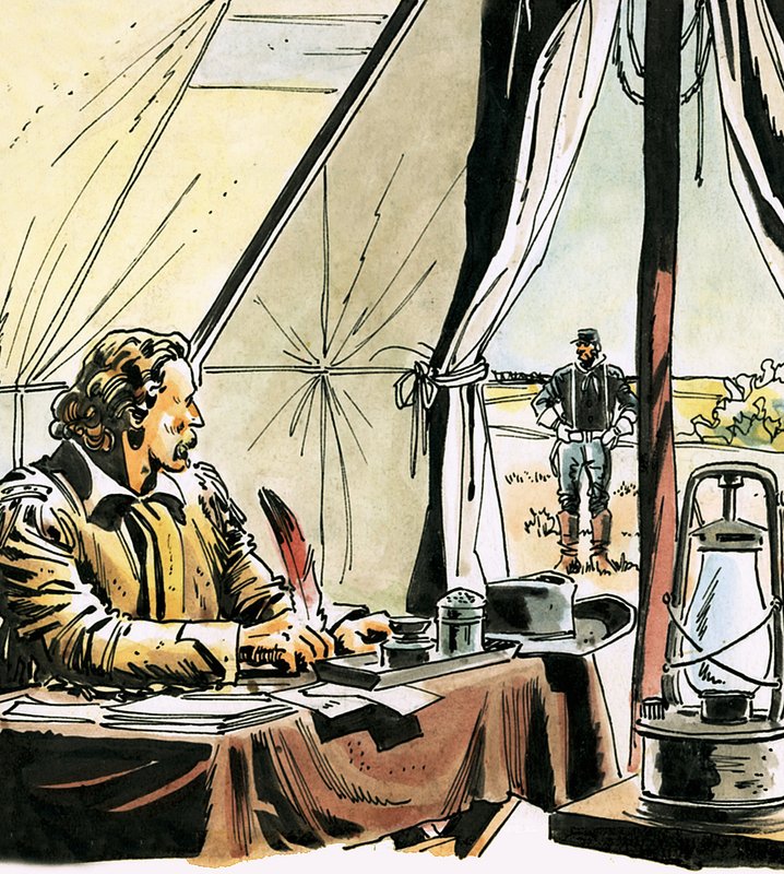 General George Custer av Alberto Giolitti