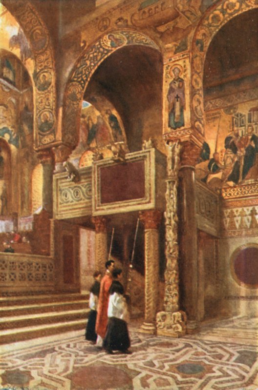 Palatinska kapellet, Palermo av Alberto Pisa