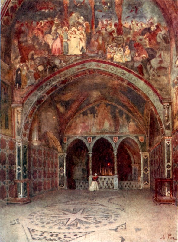 Kapellet i San Lorenzo Loricato på S Benedict