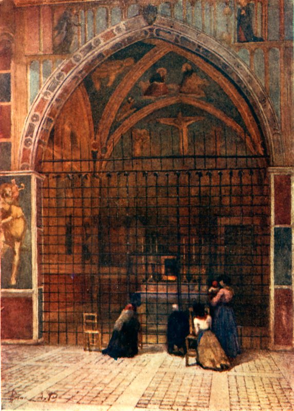 Passionens kapell i San Clemente-kyrkan av Alberto Pisa