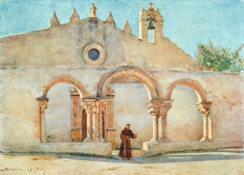 Veranda i S. Giovanni, Syrakusa av Alberto Pisa