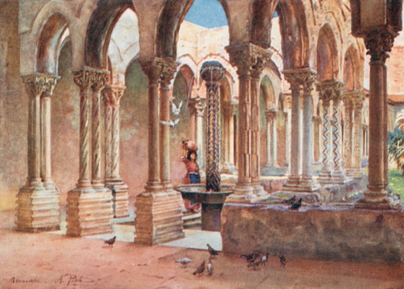 Klostret, Monreale av Alberto Pisa