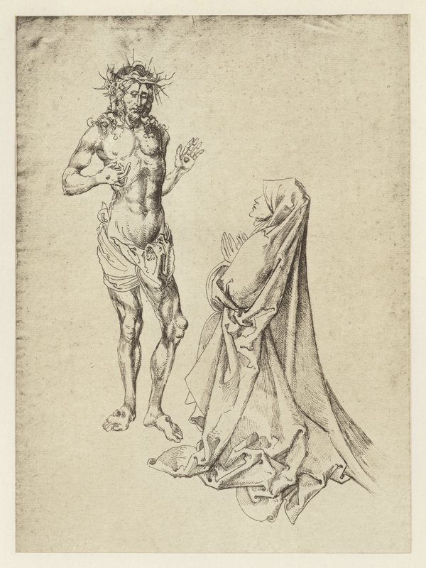 Durers Kristus som visar sig för Jungfru Maria av Albrecht Dürer