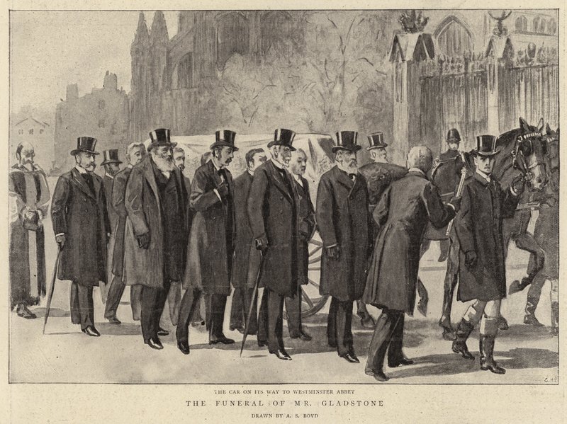 Mr Gladstones begravning av Alexander Stuart Boyd