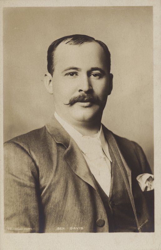 Ben Davies, walesisk tenor (1858-1943) av Alexander Bassano