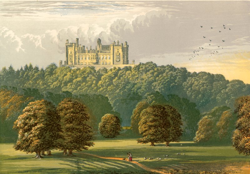 Belvoir Castleswed av Alexander Francis Lydon