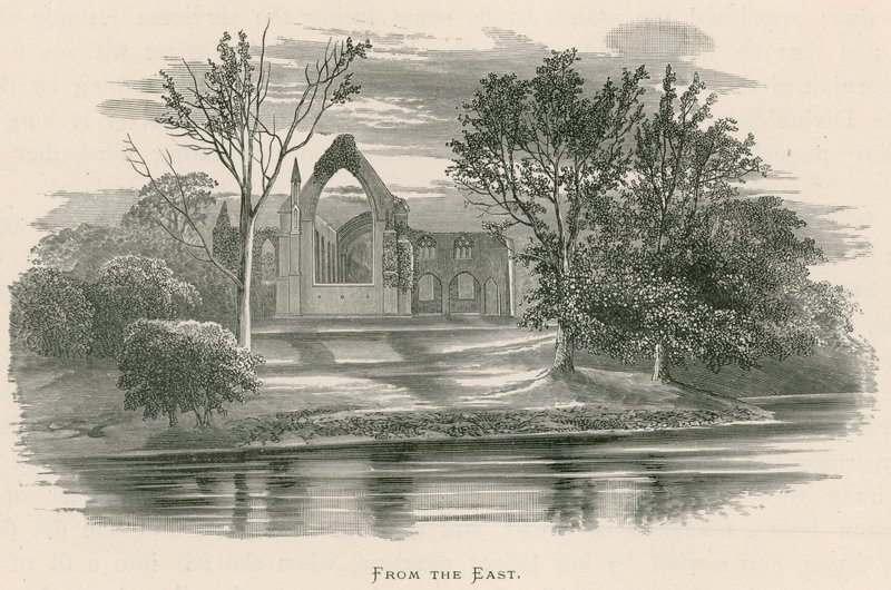 Bolton Priory, från öster av Alexander Francis Lydon