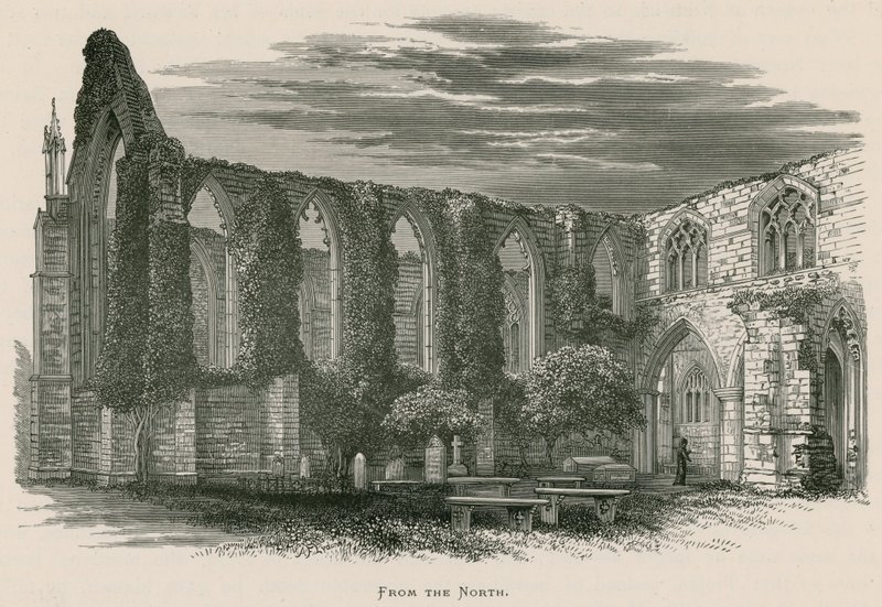 Bolton Priory, från norr av Alexander Francis Lydon