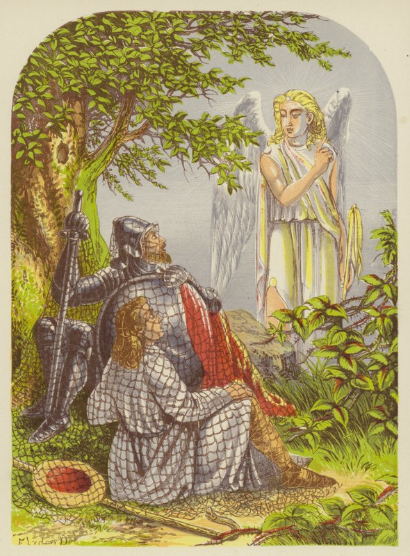 Christian och Hopeful fångade i nätet av Alexander Francis Lydon