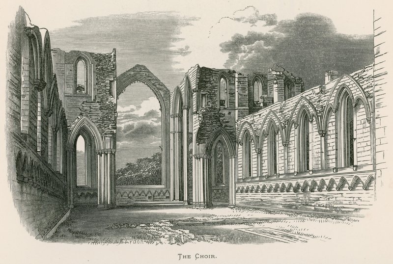 Fountains Abbey, Kören av Alexander Francis Lydon