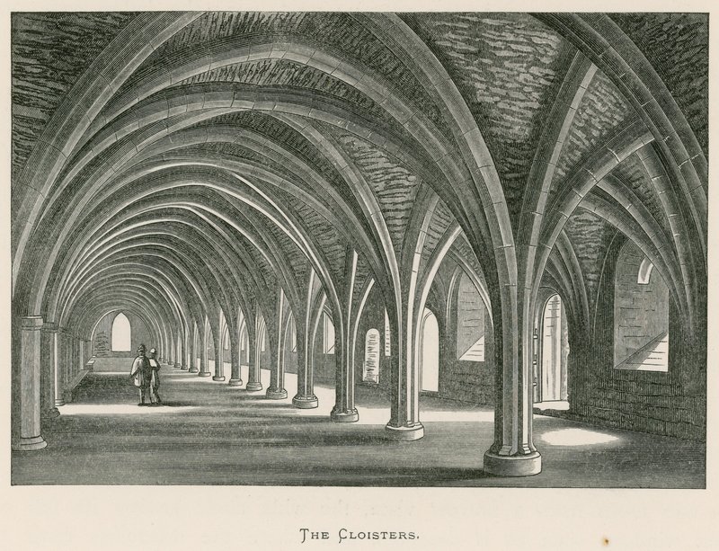 Fountains Abbey, klostren av Alexander Francis Lydon