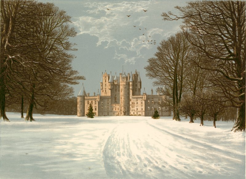 Glamis Castleswed av Alexander Francis Lydon