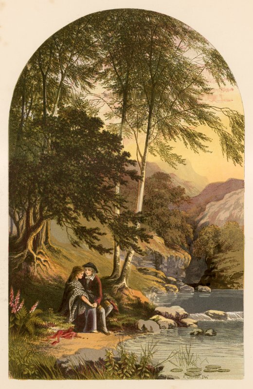 Illustration för Burns To Mary in Heaven av Alexander Francis Lydon
