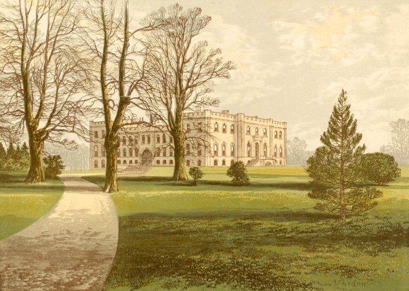 Kimbolton slott av Alexander Francis Lydon
