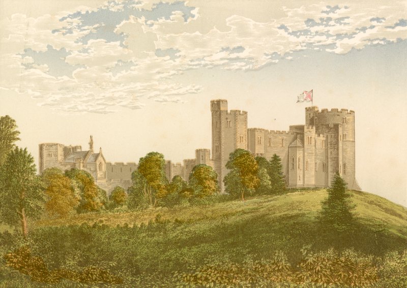Peckforton Castleswed av Alexander Francis Lydon