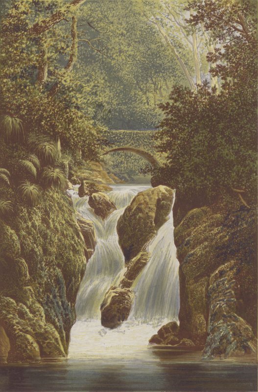 Rydal, Lower Fall av Alexander Francis Lydon