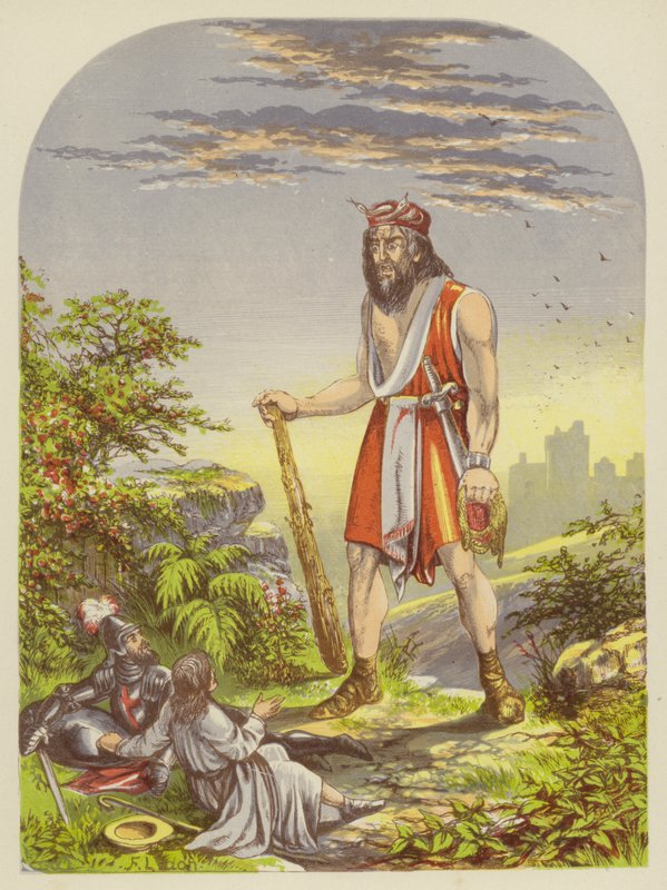 Pilgrimerna hittade av Giant Despair av Alexander Francis Lydon