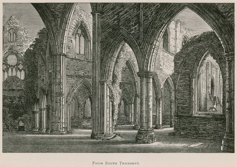 Tintern Abbey, från South Transept av Alexander Francis Lydon
