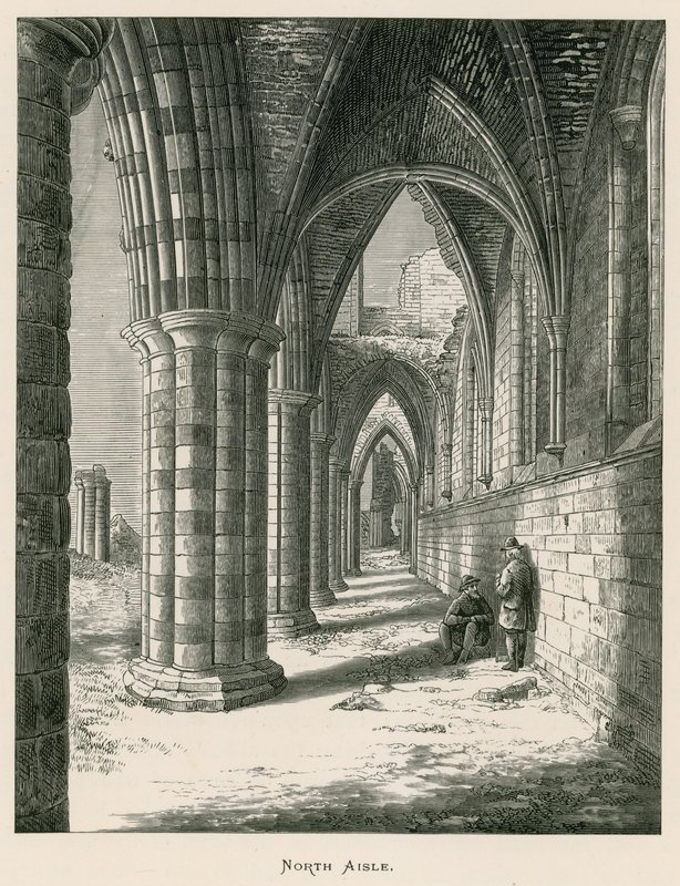 Whitby Abbey, norra gången av Alexander Francis Lydon