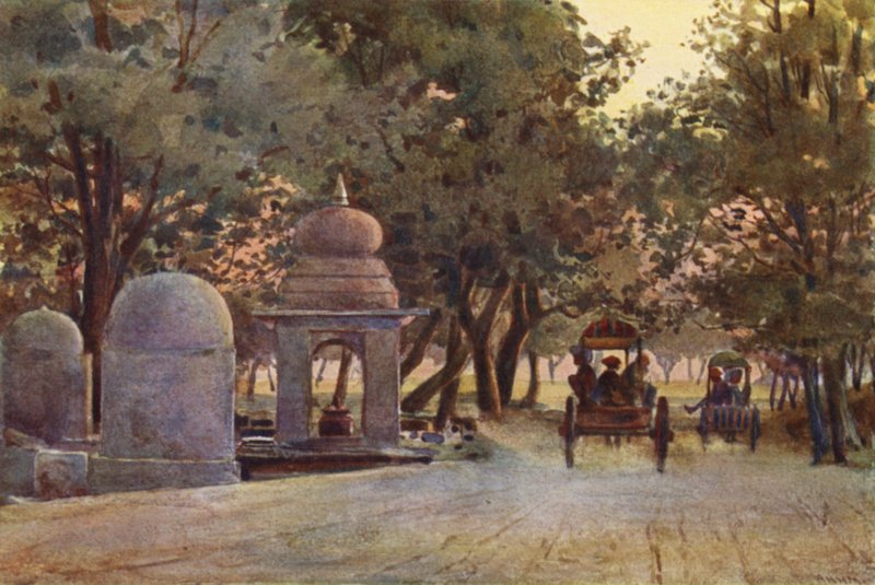 Återvänder från Mela, Allahabad av Alexander Henry Hallam Murray