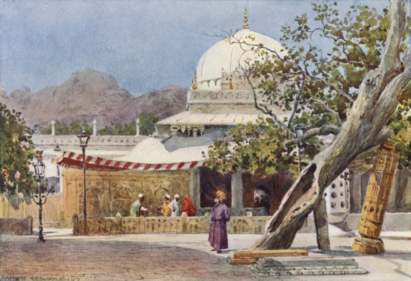 The Tumb of Khwaj: Muin-ud-din Chisti, In the Dargah, Ajmer av Alexander Henry Hallam Murray