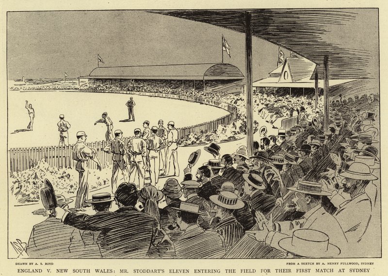 England mot New South Wales; Mr Stoddart