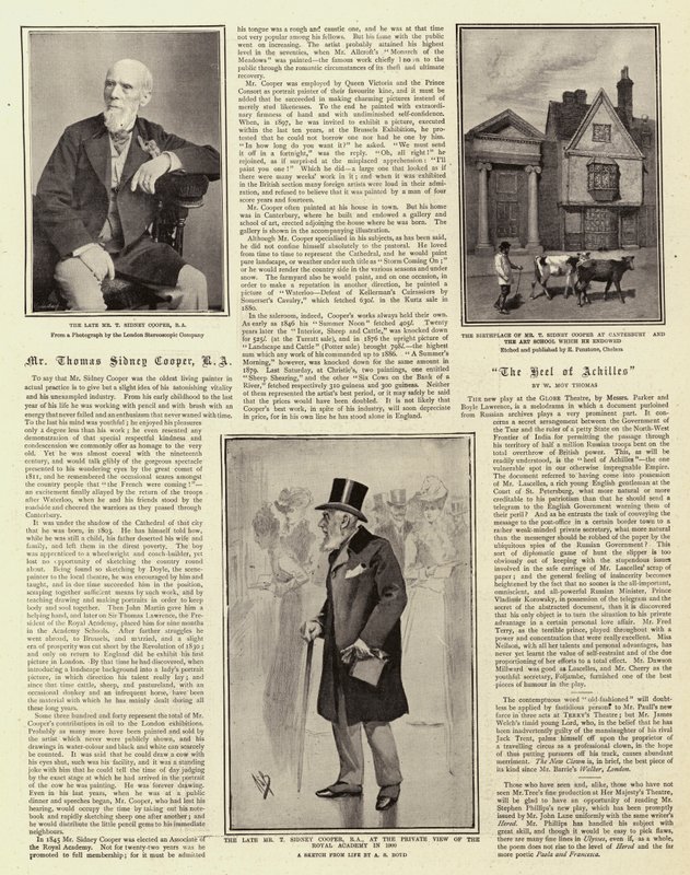 Thomas Sidney Cooper, RA av Alexander Stuart Boyd