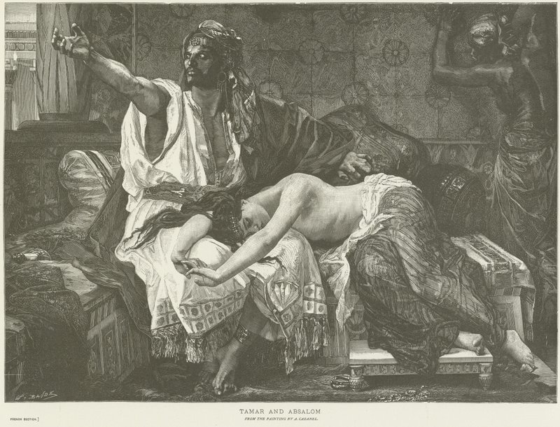 O Tamara ma Apisaloma na tau av Alexandre Cabanel