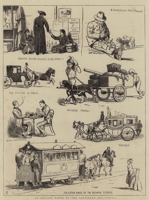 En konstnärs anteckningar om kontinenten, III, Wien av Alfred Chantrey Corbould